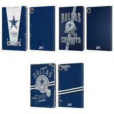 OFFICIAL NFL DALLAS COWBOYS LOGO ART LEATHER BOOK WALLET CASE FOR APPLE iPAD picture