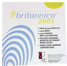 Encyclopedia Britannica 2001 - VHS Tape - VERY GOOD picture