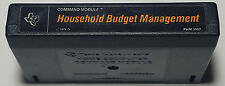 TI 99/4A Command Module: Household Budget Management - Cart Only picture