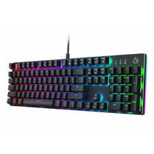 Gaming Keyboard Mechanical G-Cord Wired Keyboard LED Backlit 104 Keys picture
