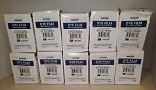 TEN Magicard Dye Film And Cleaning Spool BT300YMCKO 10X Lot Magic Card Printer picture