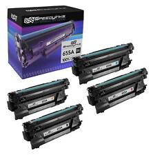 Speedy 4PK Replacement for HP 655A Toner Cartridges: Black Cyan Magenta Yellow picture