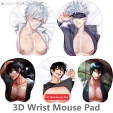 Anime Jujutsu Kaisen Fushiguro Toji 3D Silica gel Mouse Pad Mat Wrist Rest Gift picture