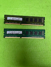 Lot of 2 Samsung 4GB 2RX8 PC3-10600U-09-11-B1 M378B5273DH0-CH9 modules picture