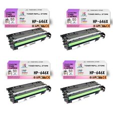 4Pk TRS 646X BCMY HY Compatible for HP Color LaserJet CM4540MFP Toner Cartridge picture