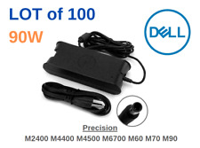 LOT 100 DELL Latitude E6330 E6430 E6530 E5420m 90W AC Adapter Charger Power Cord picture