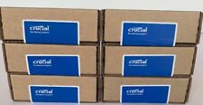 Lot Of 6 2gb Kit (1gbx2) DIMM DDR2 80 CT2KIT12864AA800 Crucial CCM picture