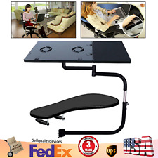 Laptop Mount Chair Keyboard Tray Keyboard Mount Adjustable For Chair Durable USA picture