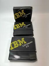 Vintage IBM 5.25 2D Floppy Diskette Last Lot 3 pieces New picture
