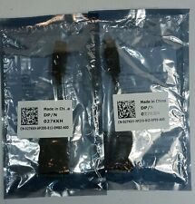 Qty 2* Dell Displayport to DVI Single-Link Adapter * 027KKH *New *Free shipping  picture