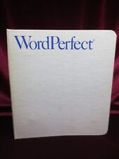 Vintage WordPerfect 5.1 for IBM Personal Computer PC Networks Reference Manual picture