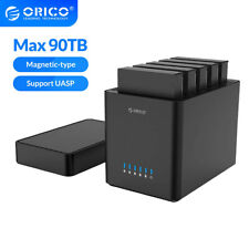 ORICO 5Bay 3.5'' Hard Drive Enclosure USB3.0 to SATA3.0 Magnetic-type HDD Case picture