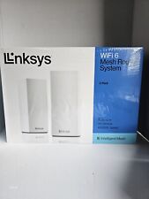  Linksys AX2200 Dual-Band Intelligent Mesh WiFi 6 System - 2 Pack MX20WH2 picture
