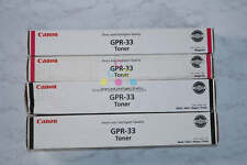 4 Cosmetic OEM Canon imageRUNNER C7055,C7065,C7260,C7270 MMKK GPR-33 Toners picture