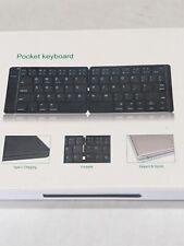 Rechargeable Foldable Wireless Keyboard Bluetooth For Phone Tablet Laptop picture
