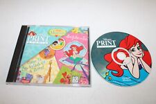 Disney's The Little Mermaid Print Studio PC CD Windows Create Graphics 150 Image picture