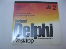 Delphi Version 2 new sealed PC CD-ROM Borland picture