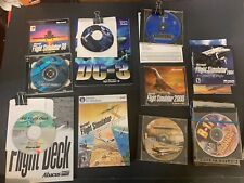 Vtg Lot of PC Flight Simulator Games Programs Software Microsoft Abacus 1998 200 picture