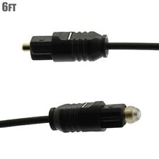 6FT Toslink Cable Optical Fiber Optic Male to Male M/M Digital Audio Cord picture