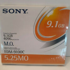 New SONY EDM-9100CWW 9.1GB R/W Optical Disk EDM9100C 5.25 MO Sealed 1 Disk picture