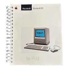 Macintosh SE User Guide Manual Spiral Reference Book 1987 Vintage Apple picture