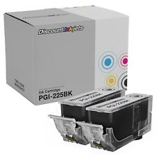 2 PGI-225PGBK 225 PGBK BLACK Printer Ink Cartridge W CHIP for Canon Pixma mg5220 picture