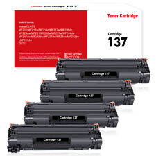 4 PK CRG-137 Toner Cartridge Replacement For Canon 137 ImageClass MF232w MF244dw picture
