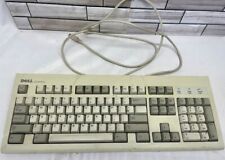 Vintage Dell Quietkey SK-1000REW Wired Keyboard UNTESTED FOR PARTS ONLY picture