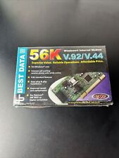 Best Data 56K Internal Modem Smart One V.92/V.44, PCI Slot - NEW picture