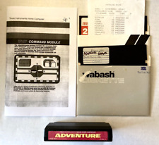 TI-99/4a Adventure Cartridge Disk Software PHM 3041 Adventure Pirate Loose June picture