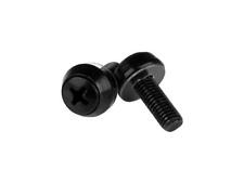 StarTech.com M6 x 12mm - Screws - 100 Pack, Black - M6 Mounting Screws for picture