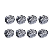 6 / 8pcs/lot Water Cooling Fitting For 10/13mm or 10/16mm Soft Tubing Hand G1/4