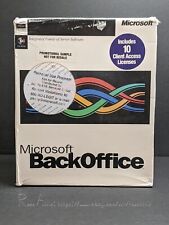 Microsoft BackOffice Server Version 2.5 1996: 10 CAL / Rare Promotional Sample picture