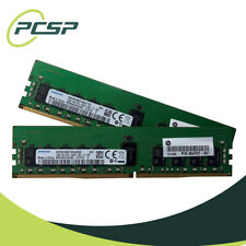 32GB RAM Kit - Samsung 2x16GB PC4-2666V-R 1Rx4 DDR4 ECC REG M393A2K40CB2-CTD7Q picture
