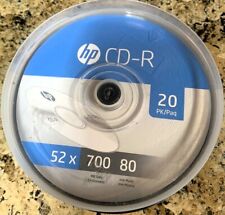 Hewlett Packard (HP) CD-R 20 Pack 52 x 700 MB Spindle New Sealed picture