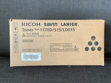 Box of 6 Pcs Ricoh Savin Lanier Genuine Toner 1170D Black NWT Lot of 6 pcs picture