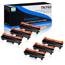 6 Pack - TN760 Toner for Brother TN-760 HL-L2390DW MFC-L2730DW DCP-L2550DW picture