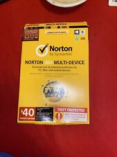 NEW Norton By Symantec 360 Multi-Device 2013 PC Software Windows 7, 8, XP, Vista picture