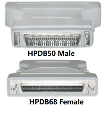 PTC External SCSI 3 Adapter, HPDB68 Female to HPDB50 Male SCSI 2 converter picture