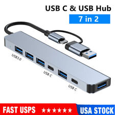 Type-C USB Hub To USB 2.0 3.0 For MacBook Pro/Air 2018 Laptop Multiport Adapter picture