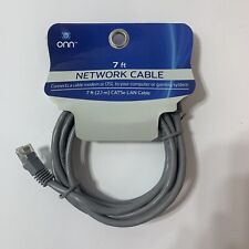 Onn 7FT Network Cable Supports 10/100/1000 Base-T (Mbps) Ethernet New Cat5e Lan picture
