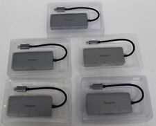 Lot of 5 Targus ACH226BT USB-C to 4-Port USB-A Hub picture