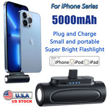 5000mAh Portable Power Bank External Battery Fast Charger For Apple 14 13 12 11 picture