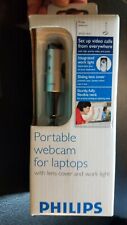 CAM NIB Philips web Portable Webcam for Laptops w/ Work Light SPC611NC/37 picture