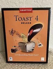 Adaptec Toast 4 Deluxe Software for Mac Big Box CD Recording picture