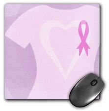 3dRose Pink Ribbon T Shirt Breast Cancer Awareness MousePad picture