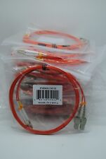 LOT OF 35  LC to SC Multimode Duplex 62.5/125 OM1 Fiber Patch Cable 2 Meters picture
