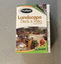 Punch Landscape Deck & Patio Designer NexGen 2 (for PC) *new,sealed* picture