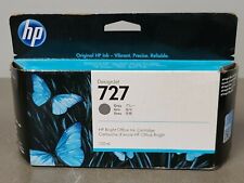New Genuine Factory Sealed HP 727 B3P24A Gray Inkjet Cartridge 2023 130 ml picture