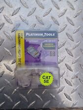 Platinum Tools RJ-45 Cat5/5e Connectors, Clamshell pack of 25 P/N 106167C picture